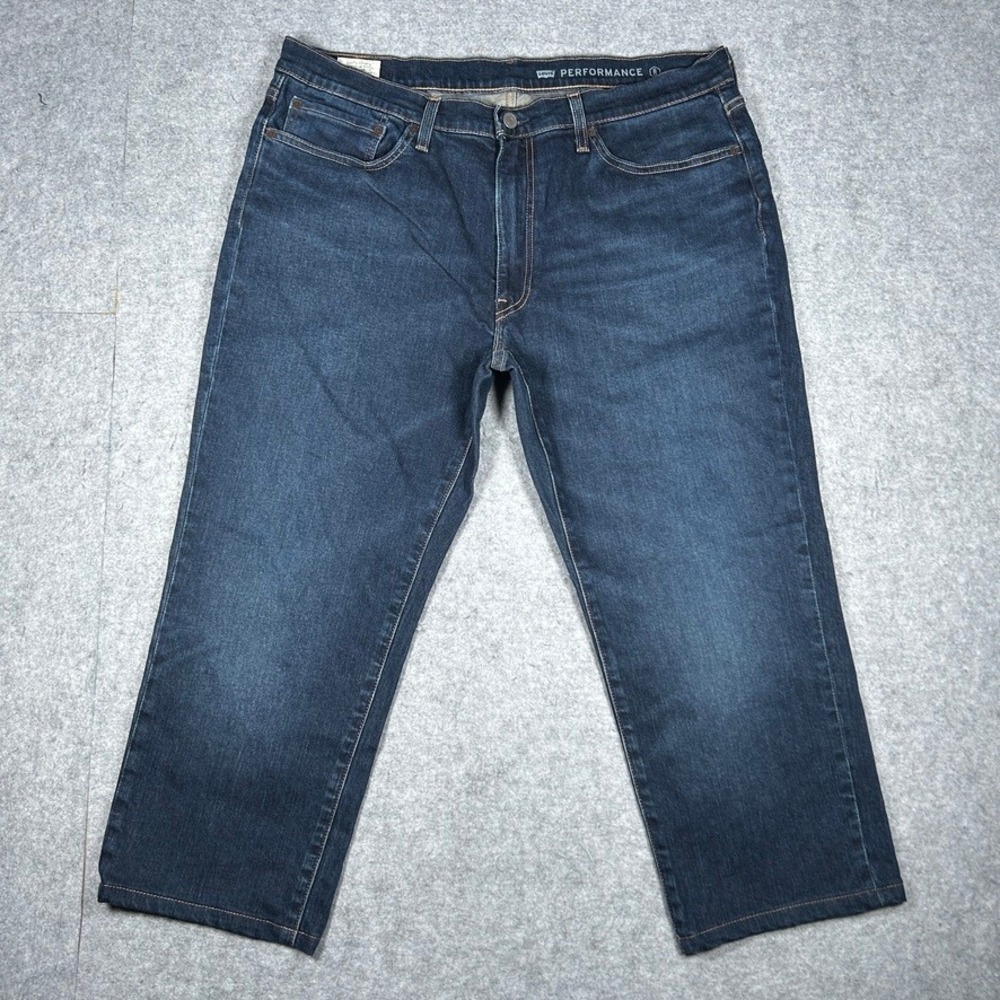 Levi's Denim Jeans Mens 36x32 Blue 541 Athletic Taper Performance Stretch Casual